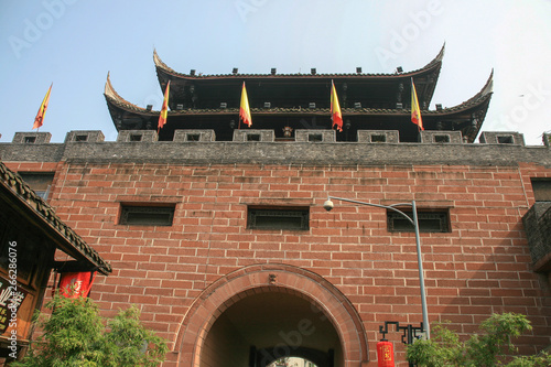 Ancient town of Lin Qiong in china photo