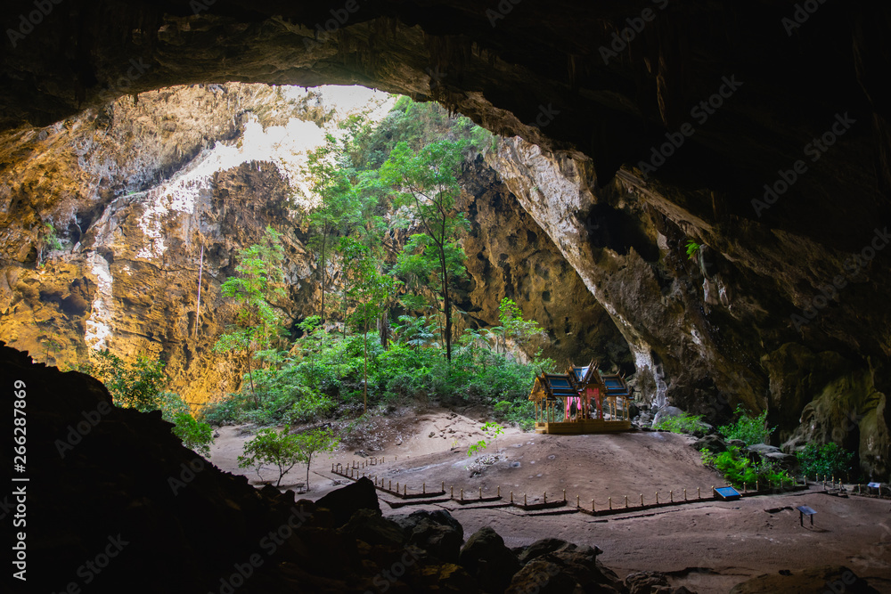 Royal pavilion in Phraya Nakorn cave.