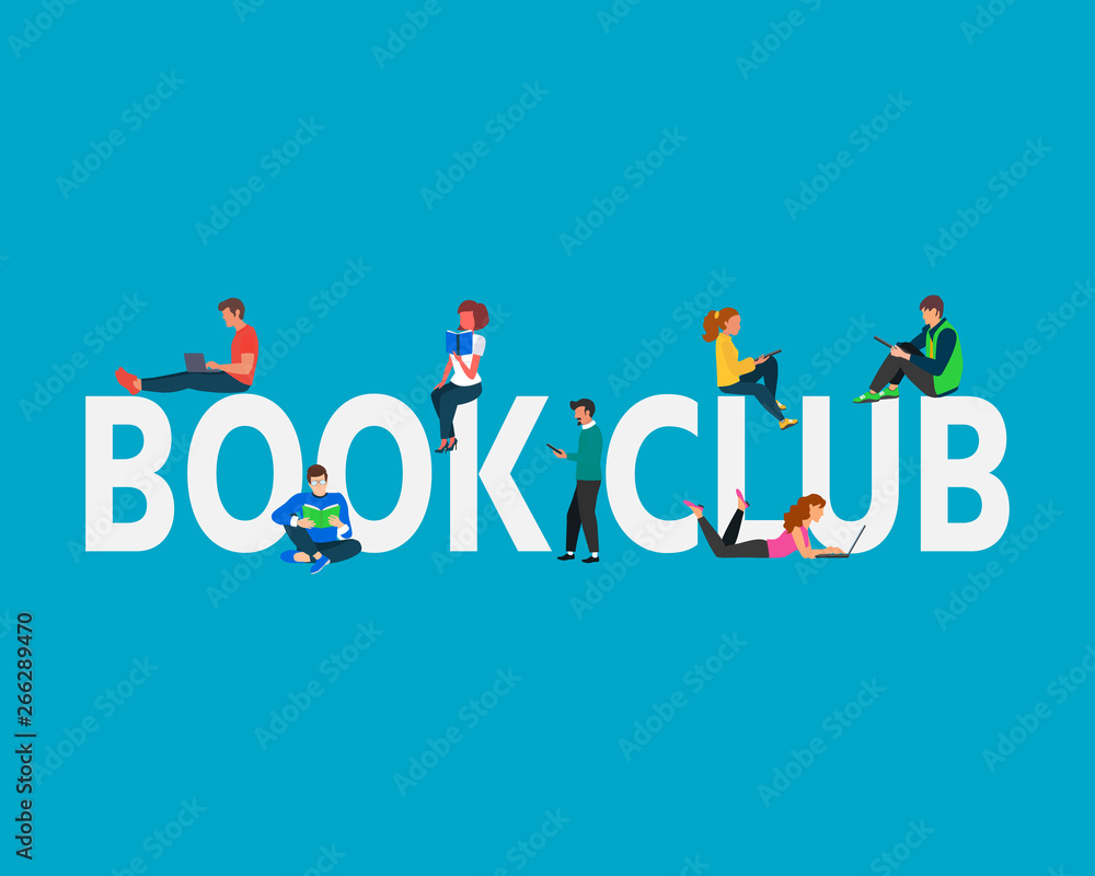 Edit this Hand-drawn Book Club Profile Discord Banner template for free