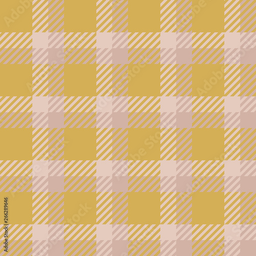 Plaid or tartan vector is background or texture in many color