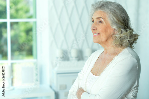 Beautiful smiling senior woman close up portrait Free Download Beautiful smiling senior woman close up portrait - GFXLoad
