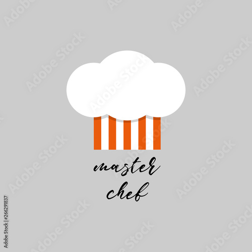 Hat cook logo. Chef hat logo for your design