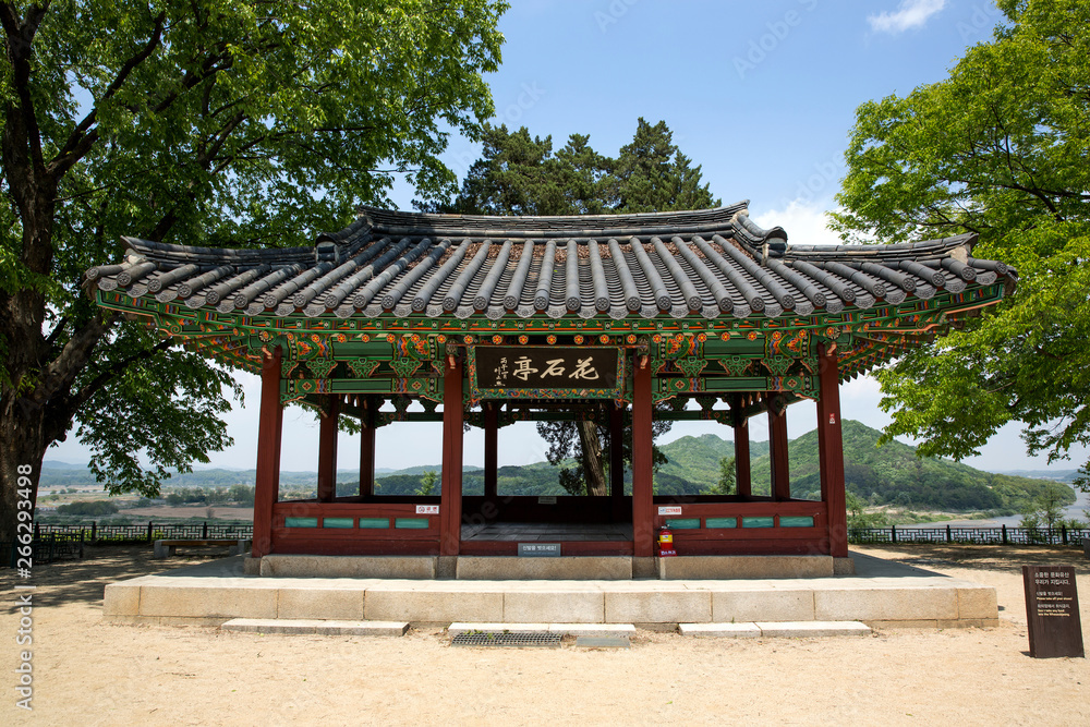Octagonal Pavilion in korea.