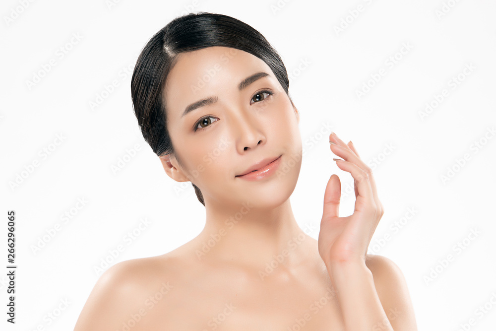 Beautiful Young asian Woman with Clean Fresh Skin Beautiful Young asian Woman with Clean Fresh Skin