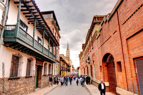 Bogota, La Candelaria historical district photo