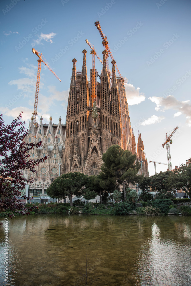Fototapeta premium Sagrada Familia - Barcelona Hiszpania