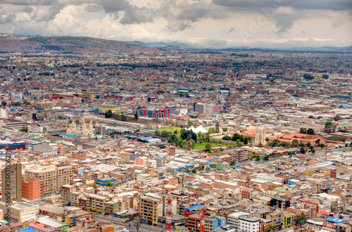 Fototapeta Naklejka Na Ścianę i Meble -  Bogota cityscape, Colombia