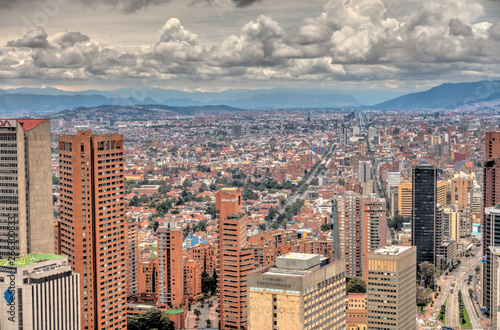 Bogota cityscape, Colombia