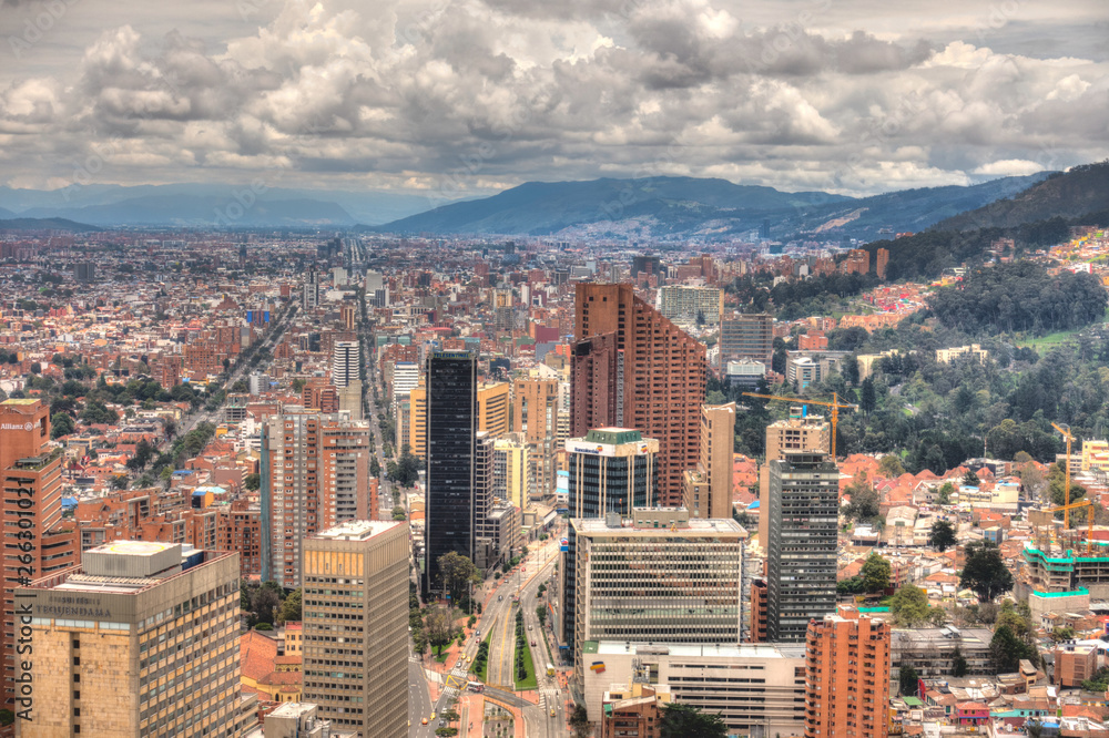 Bogota cityscape, Colombia