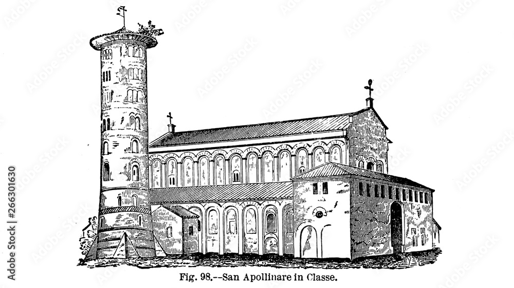 Christian illustration. Old image