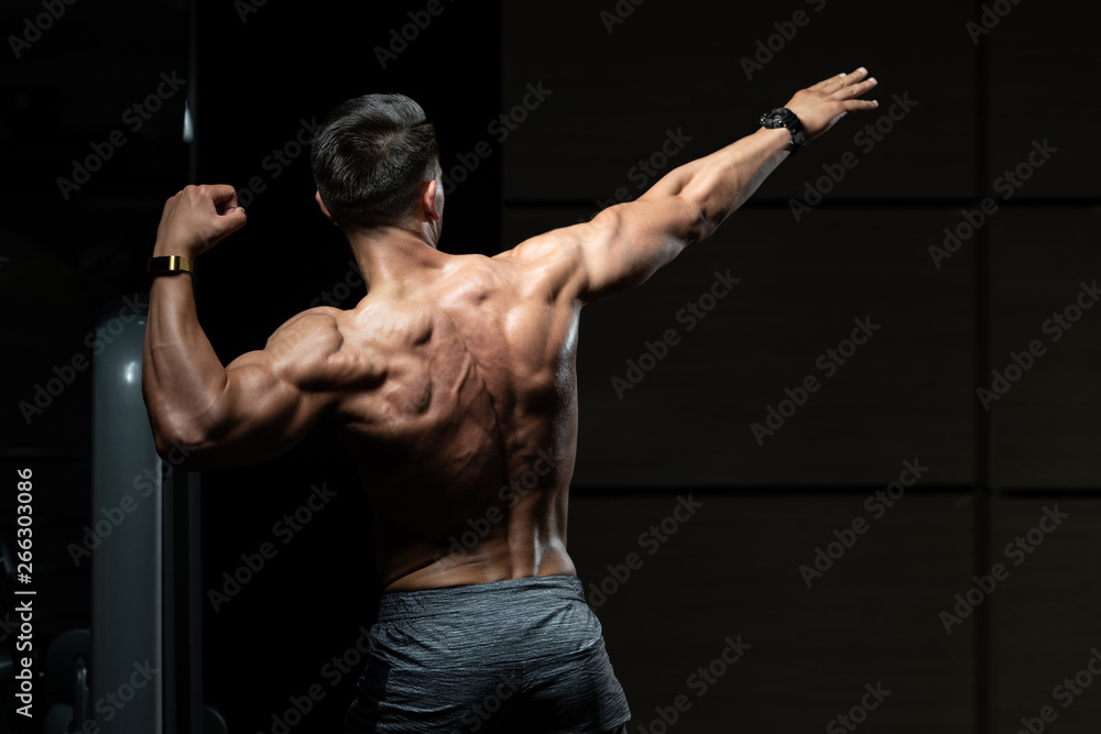Back Pose Of A Casual Young Man Over White Stock Photo, Picture and Royalty  Free Image. Image 32527429.