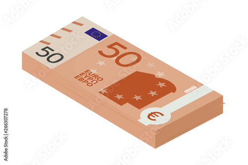 50 Euro Stapel