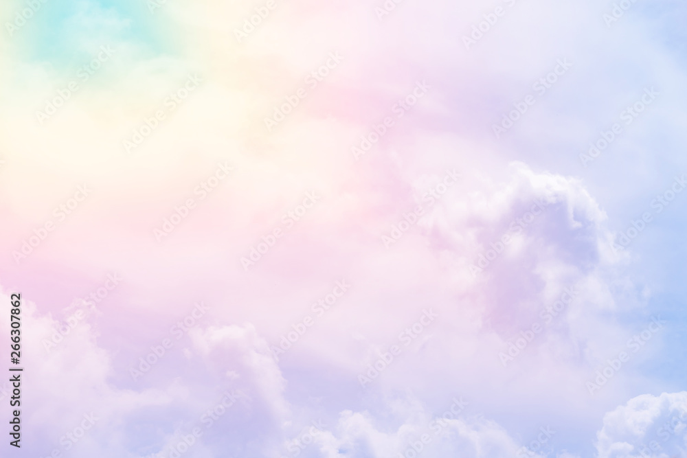 Cloud background with a pastel colour Cloud background with a pastel colour
