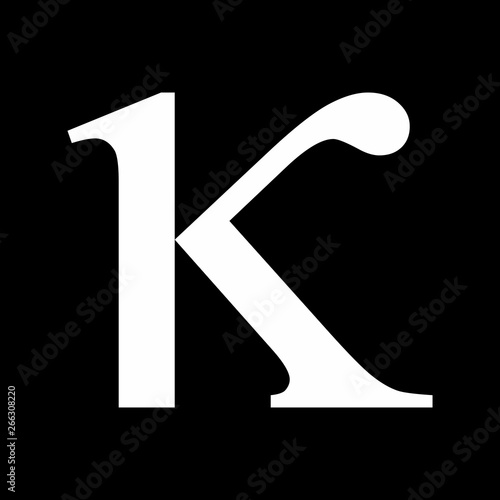 Kappa greek sign