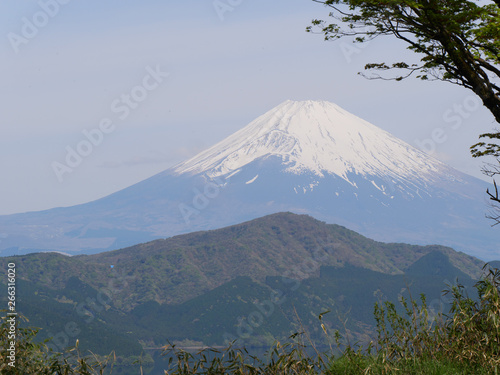 Mt. Fuji             From Hakone       