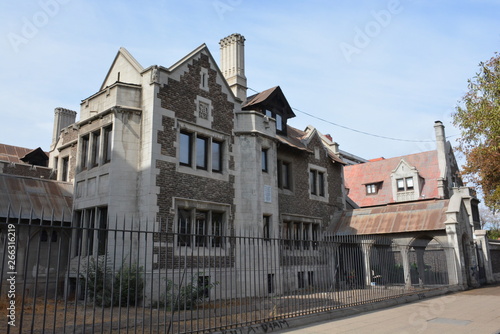 Spanis architecture in Santiago, Chile