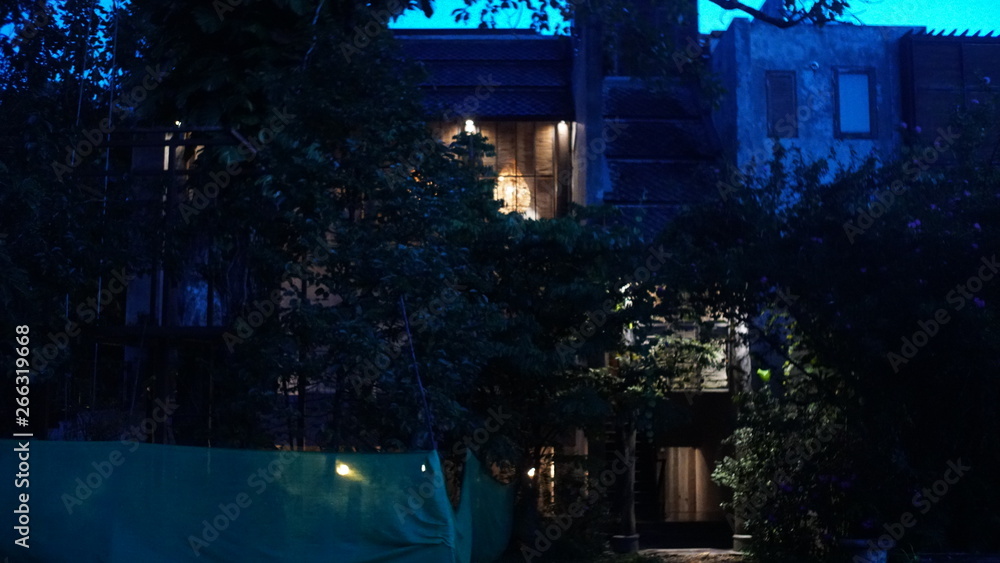 Obraz premium city at night