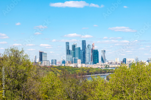 Panorama of the city of Moscow