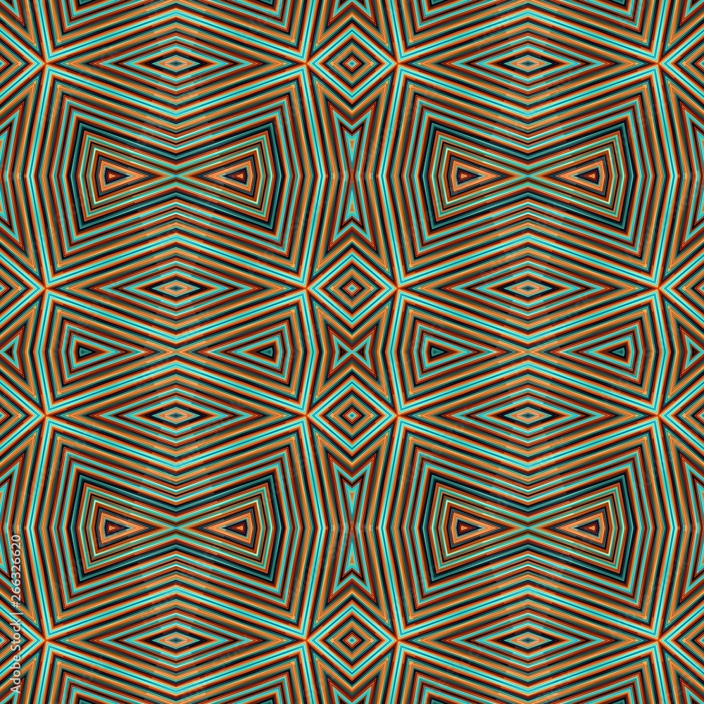 abstract shiny seamless pattern matching bronze, medium turquoise and dark slate gray colors abstract shiny seamless pattern matching bronze, medium turquoise and dark slate gray colors