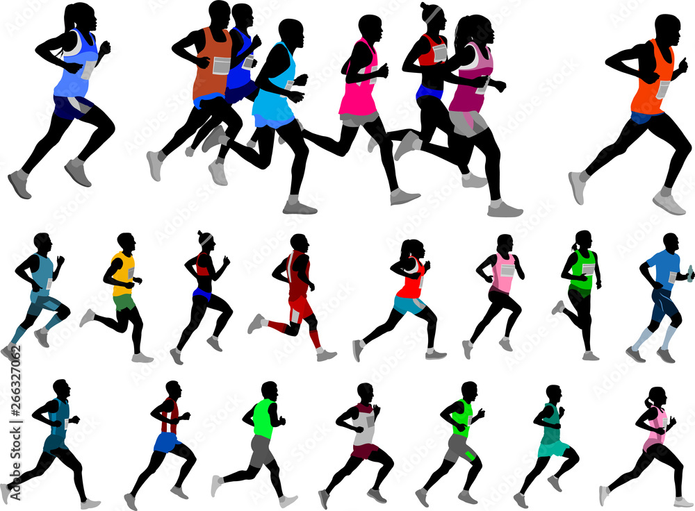 runners silhouettes collection runners silhouettes collection