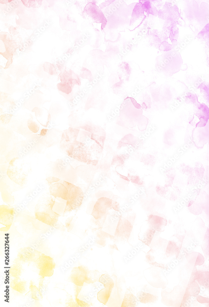 Watercolor abstract composition. Hand painted decorative spots. Texture bar. Brush strokes. Brush and paint stains. Watercolor wallpaper. Abstract pattern.