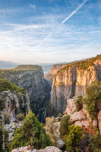 Tazi canyon in Antalya, Turkey.