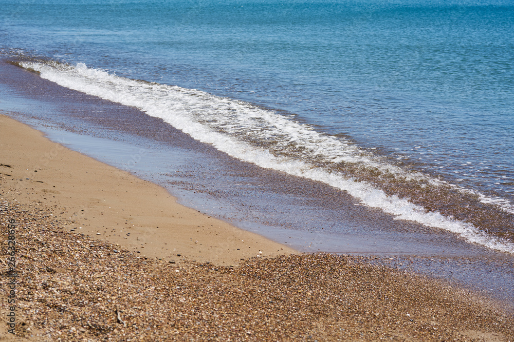 Beautiful sea and beach background Beautiful sea and beach background