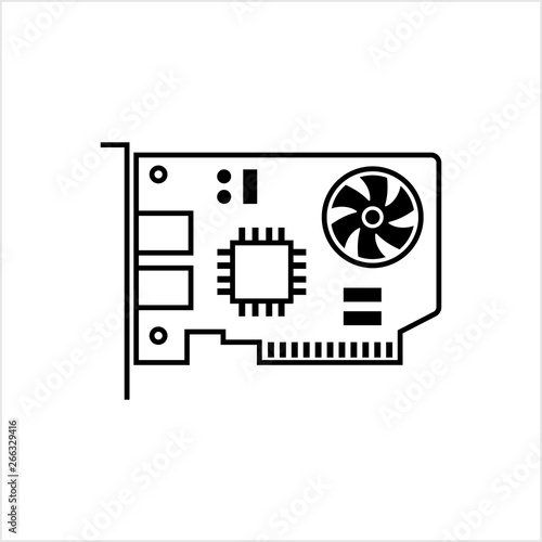 Expansion Card Icon, Add-On Card Icon