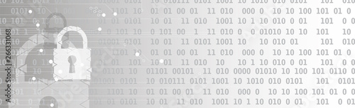 Cybersecurity and information or network protection. Future technology web services for business and internet project