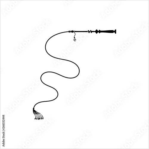 Whip Icon, Riding Whip Icon