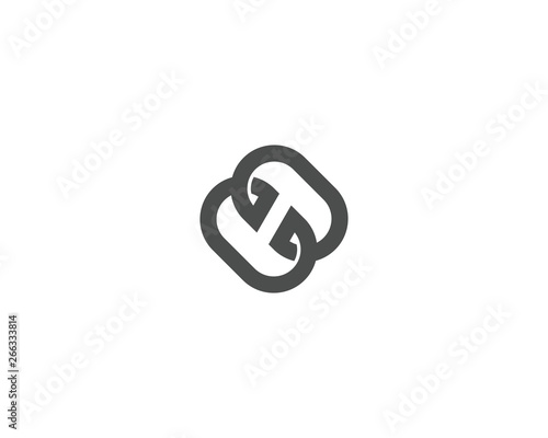 H Logotype Icon Vector