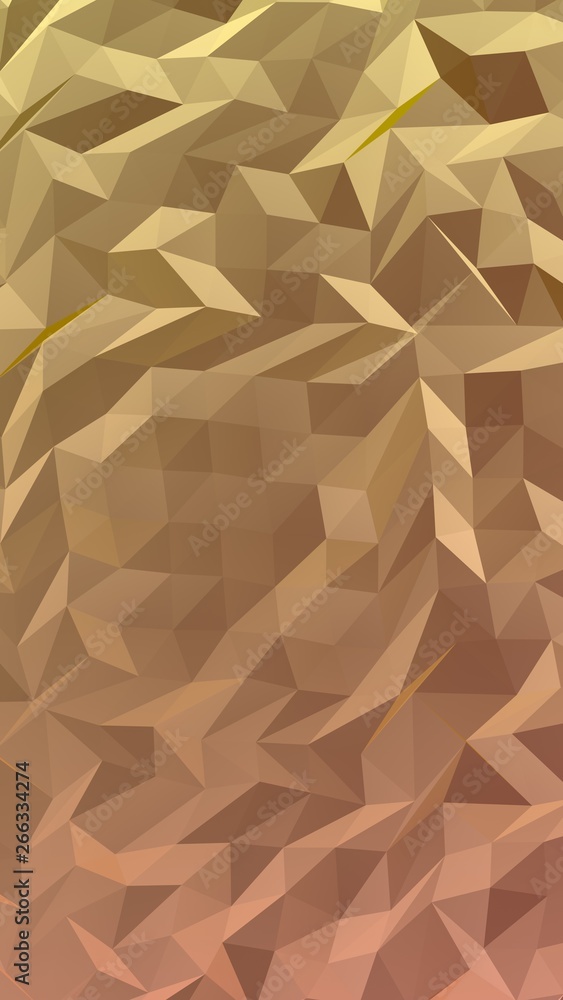 Abstract triangle geometrical orange background. Geometric origami style with gradient. 3D illustration Abstract triangle geometrical orange background. Geometric origami style with gradient. 3D illustration