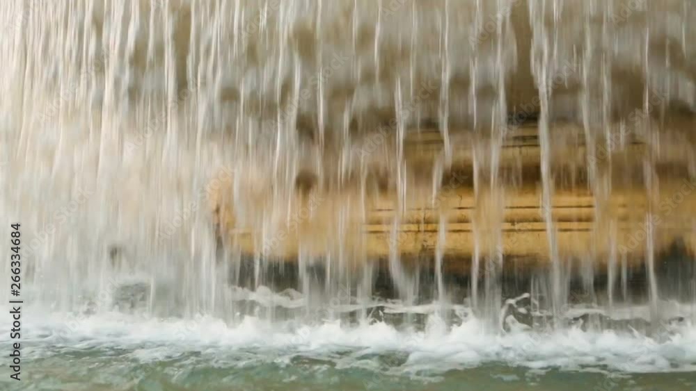 Fountain by monument of Vittorio Emanuele II, Rome, Italy Fountain by monument of Vittorio Emanuele II, Rome, Italy