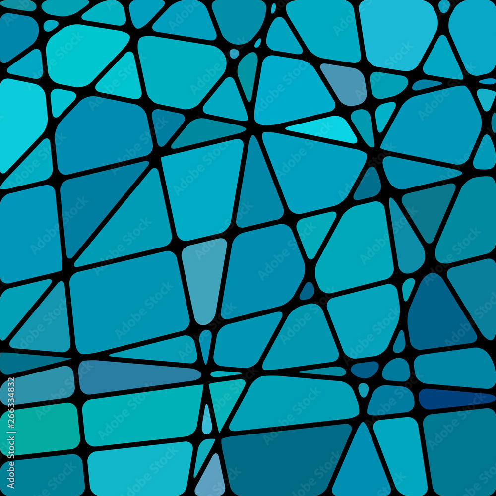 Fototapeta premium abstract vector stained-glass mosaic background