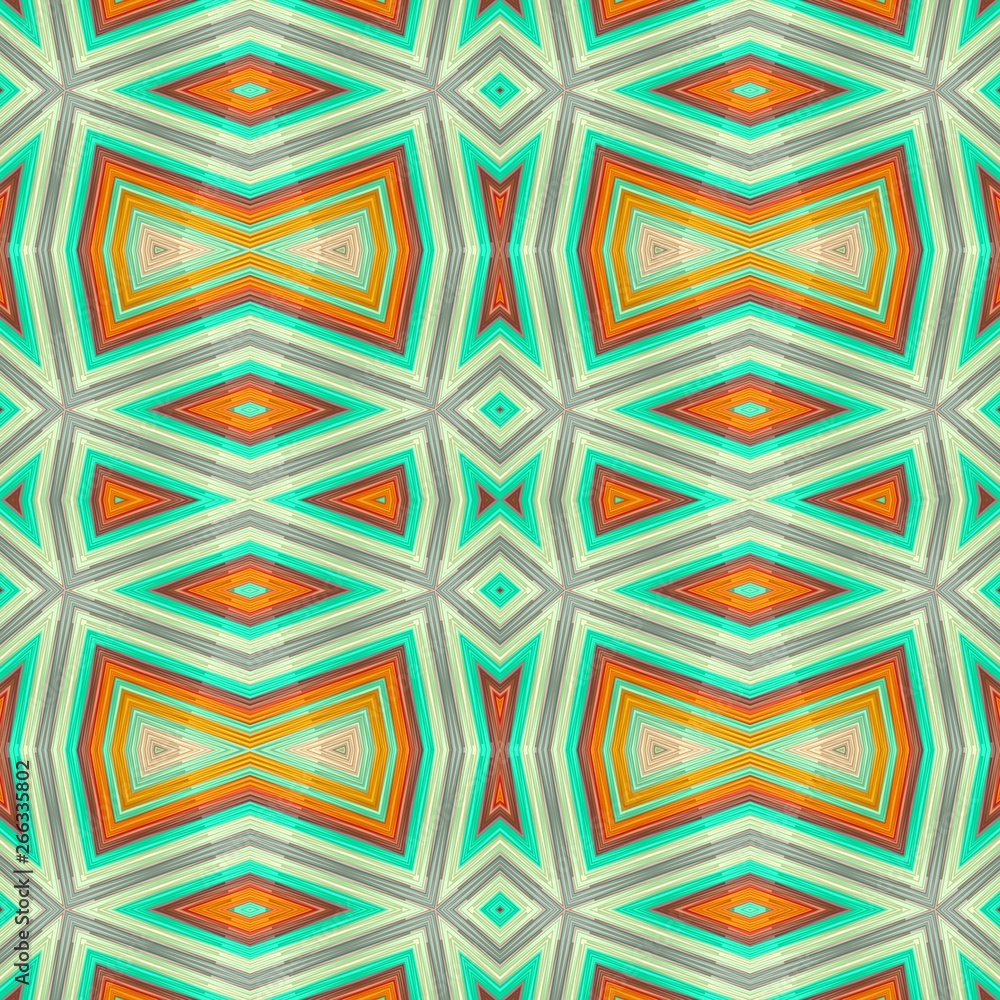 ash gray, medium spring green and coffee abstract seamless pattern design