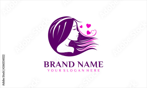 Beauty salon and spa logo