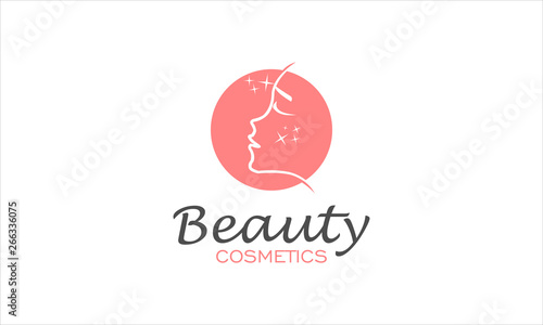 Cosmetic beauty logo design