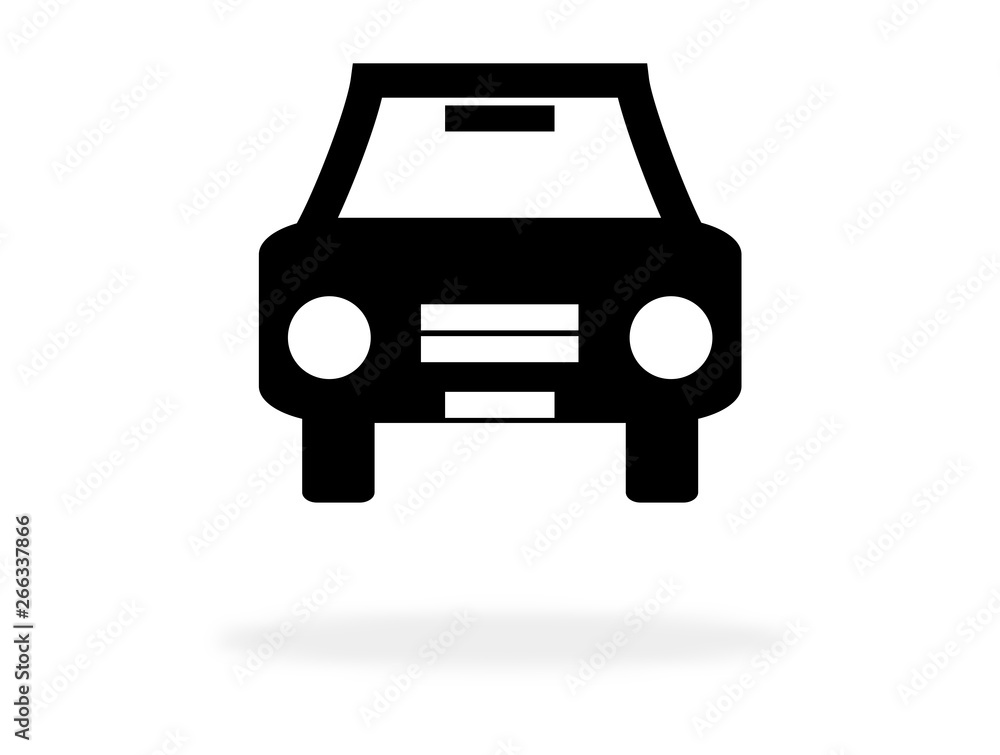 Auto als Symbol für Verkehr Auto als Symbol für Verkehr