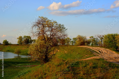 Almaty countryside landscape