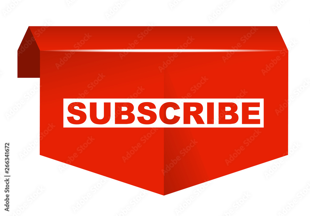 red vector banner subscribe red vector banner subscribe