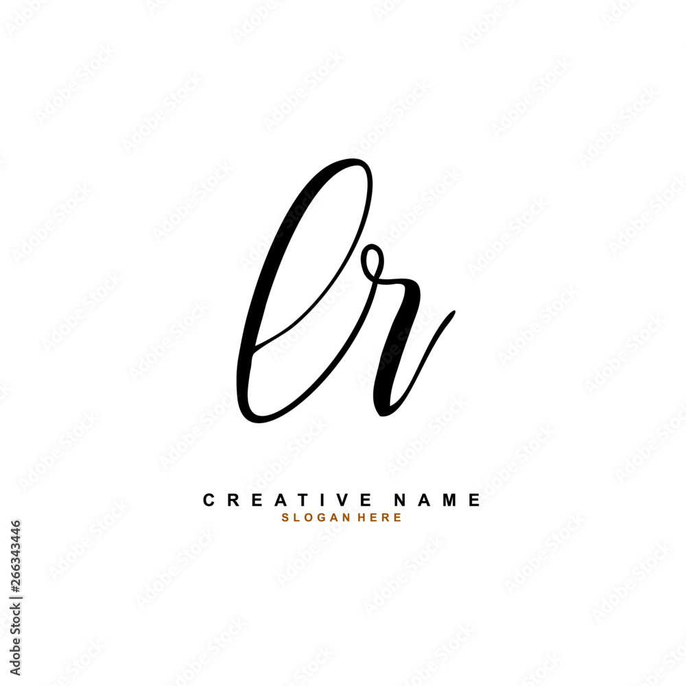 L R LR Initial logo template vector. Letter logo concept L R LR Initial logo template vector. Letter logo concept