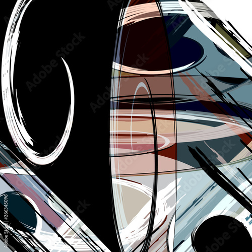 Abstract pattern in the style of marble stone qualitative illustration for your design