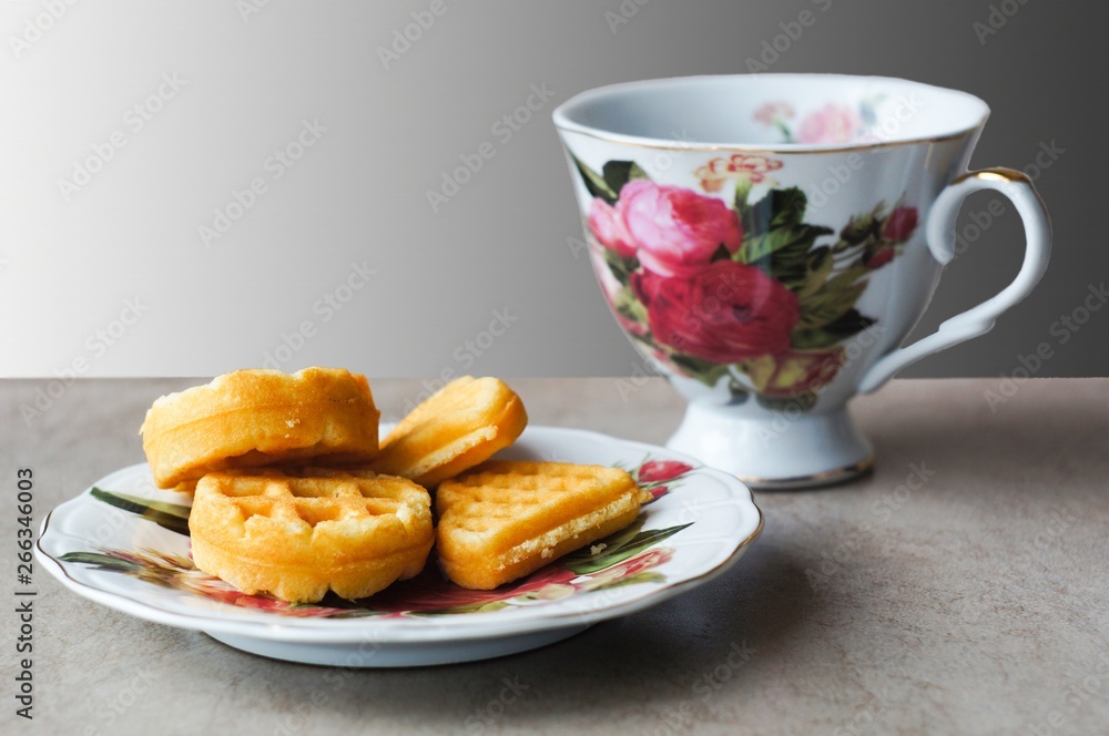 cup of tea and cookies cup of tea and cookies