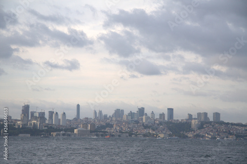sea clouds and city © Ergun Ozsoy