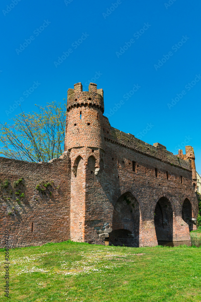 water gate called Berkelpoort in Zutphen, The Netherlands water gate called Berkelpoort in Zutphen, The Netherlands