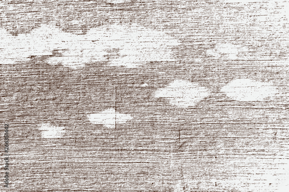 Obraz premium Abstract vector background for design use. Distressed overlay wooden texture - Vector.