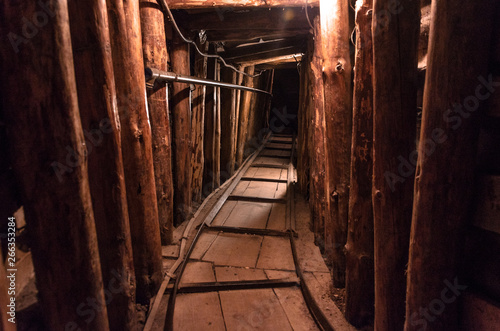 The Sarajevo Tunnel of Hope, was the only connection between the besieged Sarajevo and the the outside world . photo