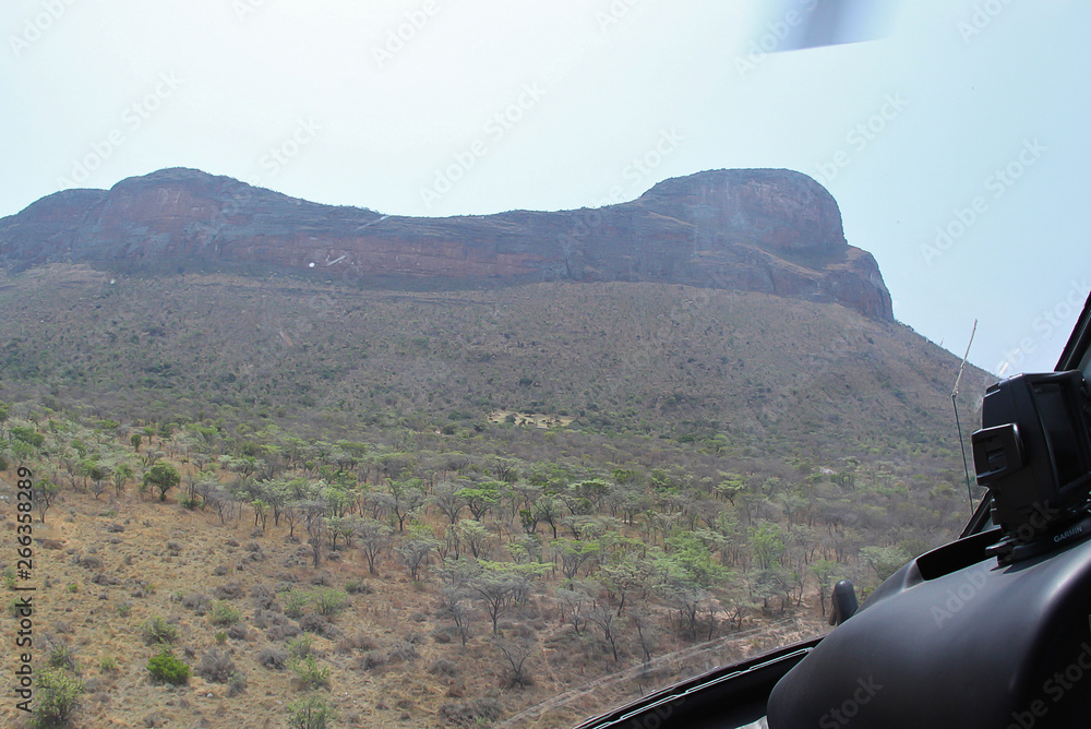 Fototapeta premium helicopter in flight