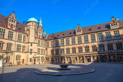 Kronborg Castle view from inside