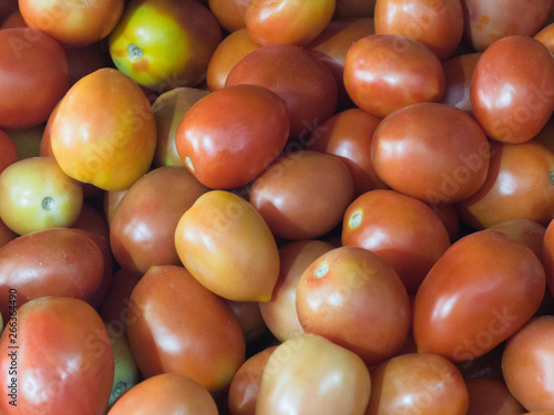Red tomatoes in South India, Kochi, Kerala